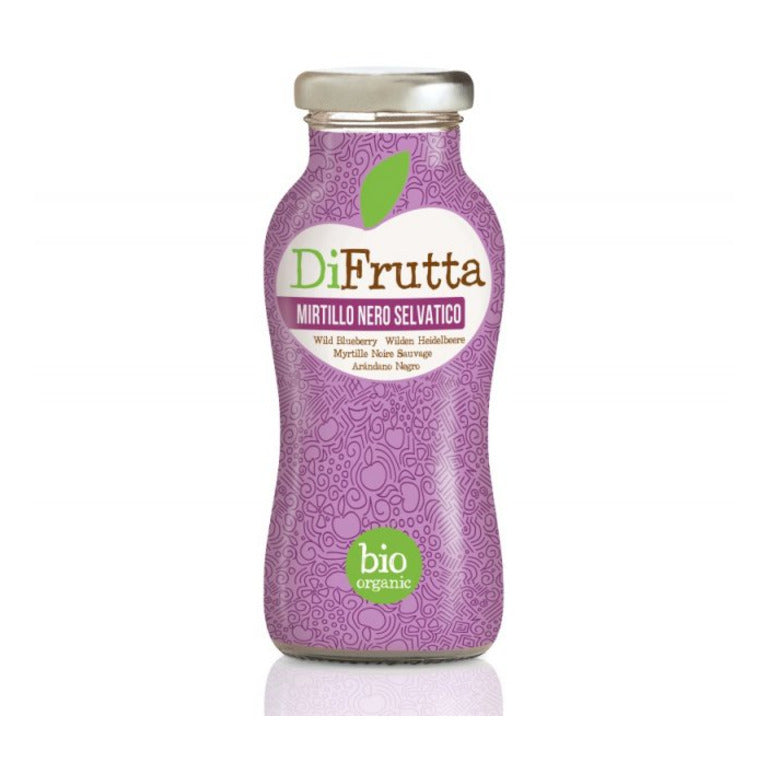 DIFRUTTA MIRTILLO NERO SELVATICO BIO 0,2 (24 pz)