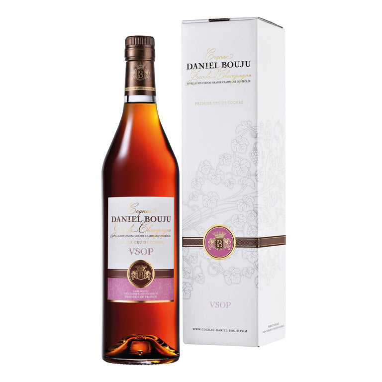 COGNAC GRANDE CHAMPAGNE DANIEL BOUJU (1 pz) V.S.O.P 10 ANNI