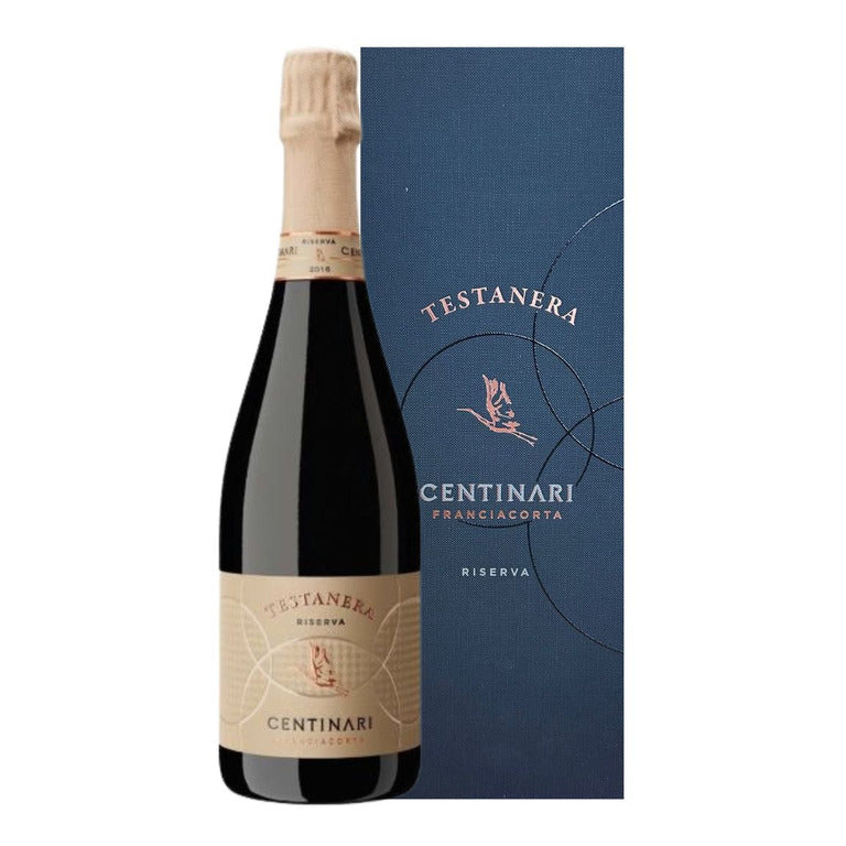 TESTANERA CENTINARI RISERVA 2016 FRANCIACORTA D.O.C.G BRUT - ASTUCCIATO