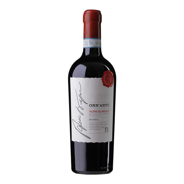 VINO NUGNES ONN ANTO' FALERNO DEL MASSICO ROSSO AGLIANICO RISERVA 2018