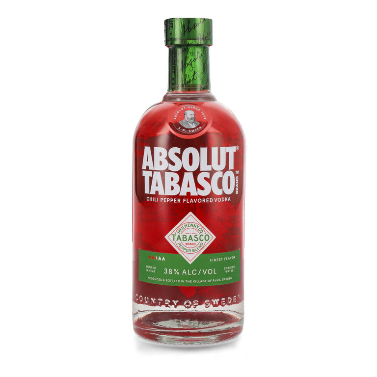 VODKA ABSOLUT TABASCO 70CL