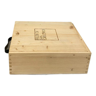 CASSETTA LEGNO 3 VINO FEUDI TAURASI (1 pz)