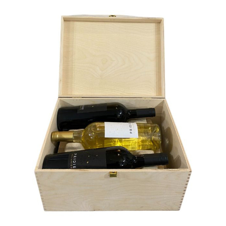 CASSETTA LEGNOTOP WINE PRIDIE 6 VINI (1 pz)