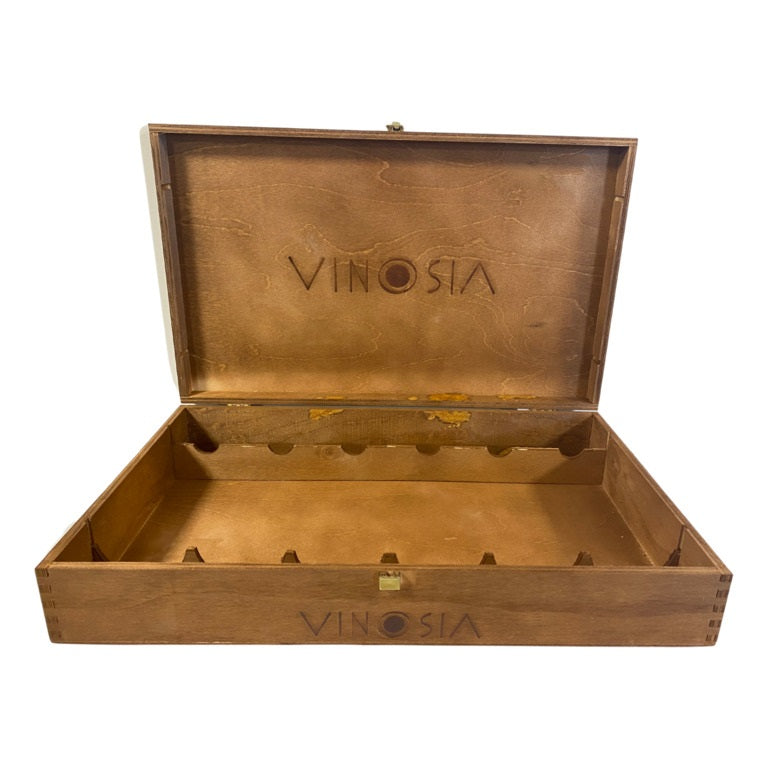 CASSETTA LEGNO VUOTA x 6 BOTT. VINOSIA 