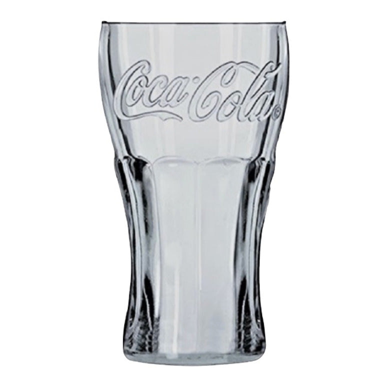 BICCHIERI VETRO COCA-COLA CONTOUR 
