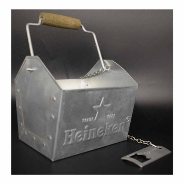 SECCHIELLO HEINEKEN ALLUMINIO CON APRIBT (1 pz) 