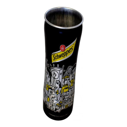 BICCHIERE ALLUMINIO SCHWEPPES 