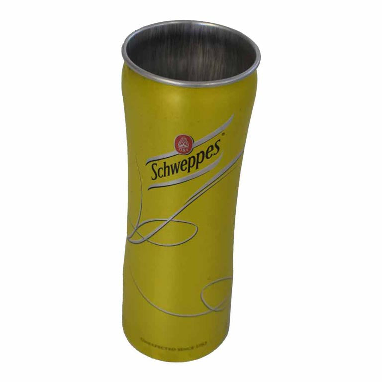 BICCHIERE ALLUMINIO SCHWEPPES 