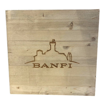 CASSETTA LEGNO VUOTA x 3 BOTT. BANFI (1 pz) 