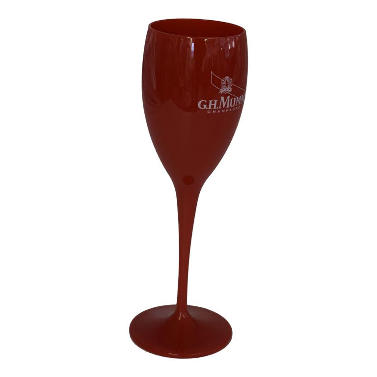 FLUTES PLASTICA ROSSO MUMM (6 pz) 