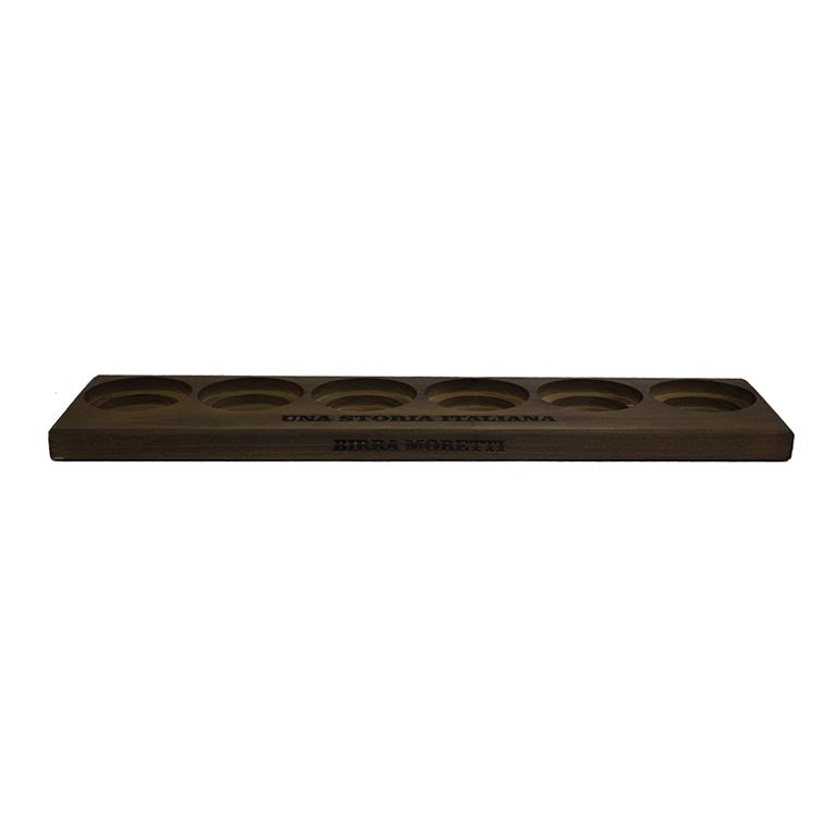 ESPOSITORE IN LEGNO BIRRA MORETTI 