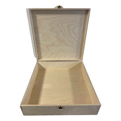 CASSETTA VUOTA LEGNO x4 BOTT. TOP WINE  CHIUSURA CLIPPER