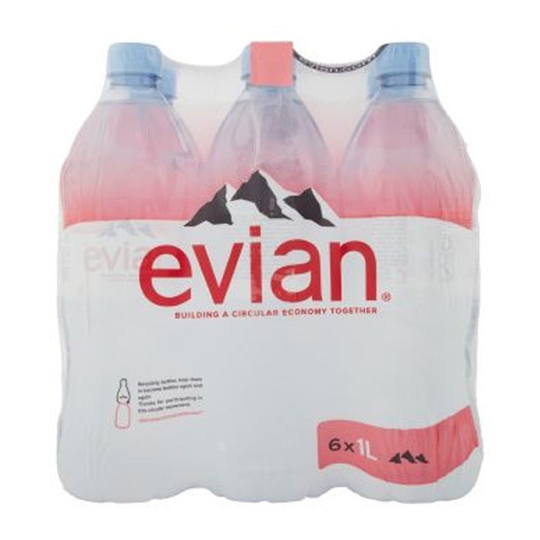 ACQUA EVIAN 1LT PET 