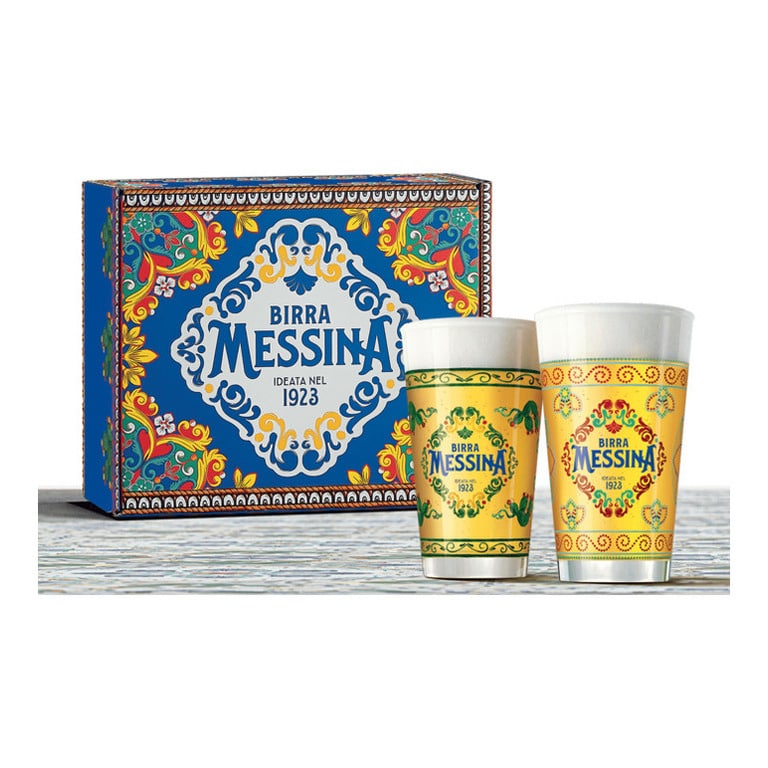 BICCHIERI LIMITED EDITION BIRRA MESSINA  TUMBLE 20CL