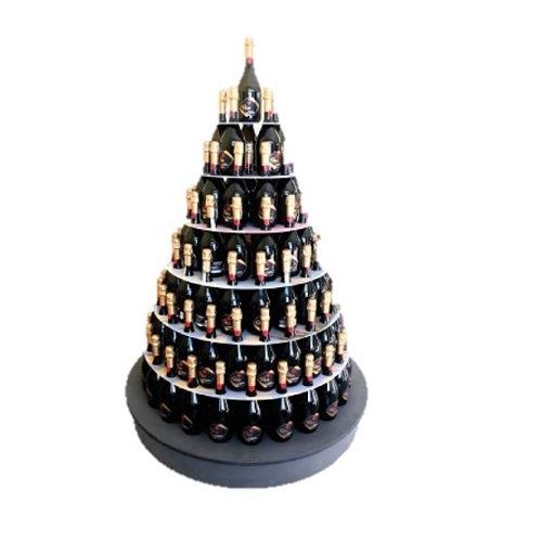 ALBERO DI NATALE COMPONIBILE BOTTIGLIE 