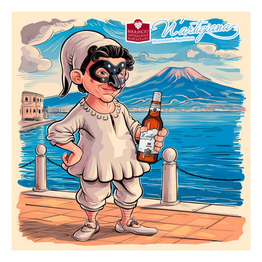 QUADRO FOREX PULCINELLA FUMETTO 50x50Cm. (1 pz) 