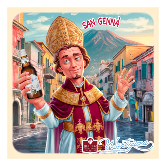 QUADRO FOREX SAN GENNARO FUMETTO 50x50Cm (1 pz) 