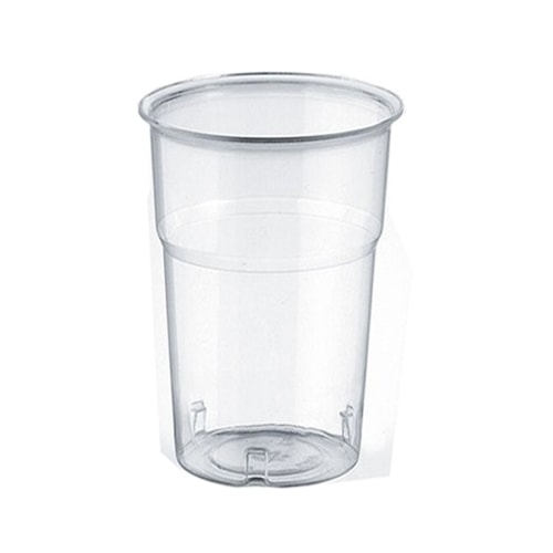 BICCHIERI CRISTAL 500cc. x40  PLASTICA TRASPARENTE  MONOUSO