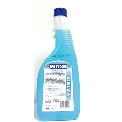 WASH SGRASSATORE MULTIUSO 750ML VETRI  PER TUTTI I TIPI DI SUPERFICE