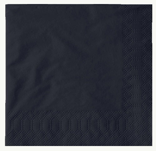 TOVAGLIOLINI 2VELO 24x24 BLACK NERO 300P  COD. 168386 DUNI
