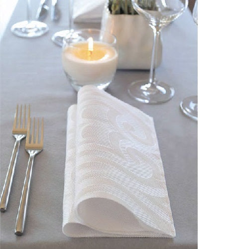 TOVAGLIOLI BIANCO ELEGANCE 40pzx6.40x40  COD. 168432 DUNI LILY