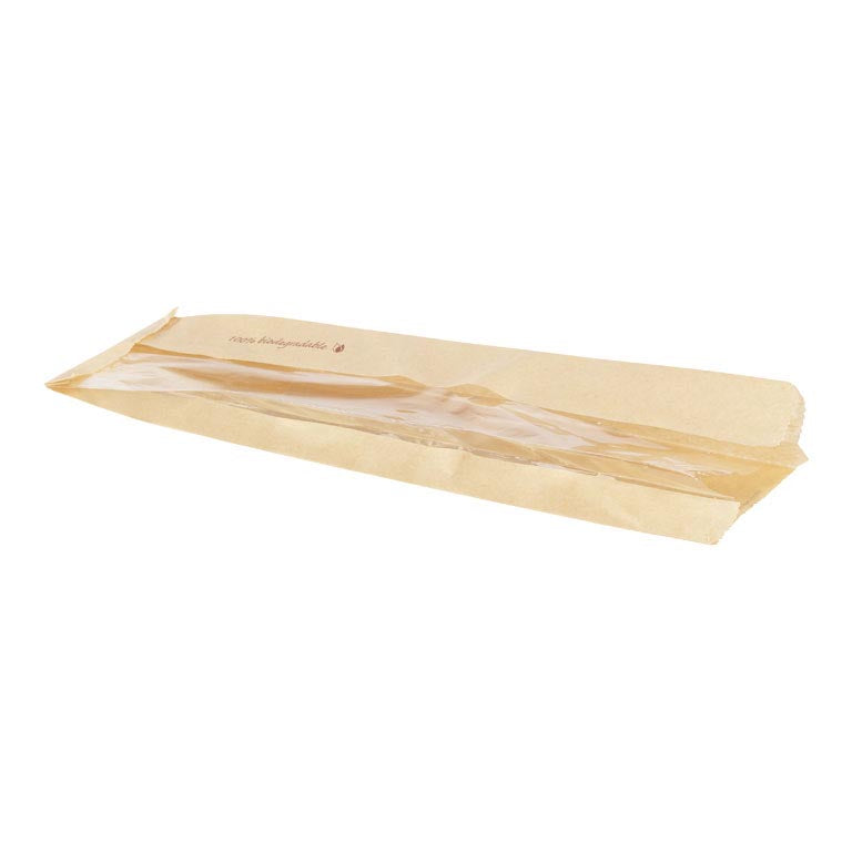 BUSTA PER PANINO CARTA MARRONE 1000pz MS  COD 159914 355X100X55 MS
