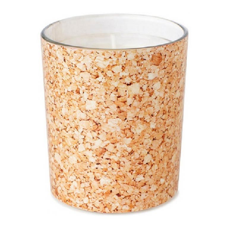 CANDELA SWITCH SUGHERO CON RICARICA CREM  COD.170186  DUNI 85X80mm X3pz