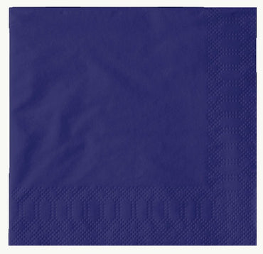 TOVAGLIOLINI 2VELO BLU SCURO 24x24  300P (8 pz) COD. 168384 DUNI