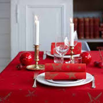 TOVAGLIOLI DUNILIN 40x40 MY STAR RED 12p  COD 169330 DUNI