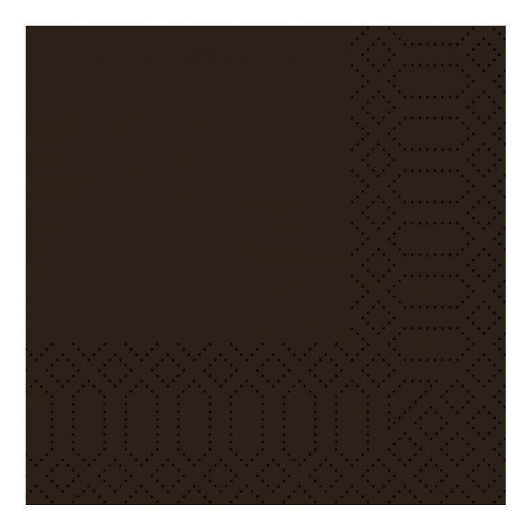 TOVAGLIOLI NERO 2 VELI 40x40 125pz  COD 179000 DUNI