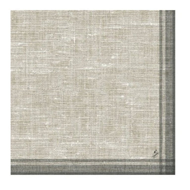 TOVAGLIOLI DUNILIN 40x40 LINUS NERO pz50  COD 178235 DUNI