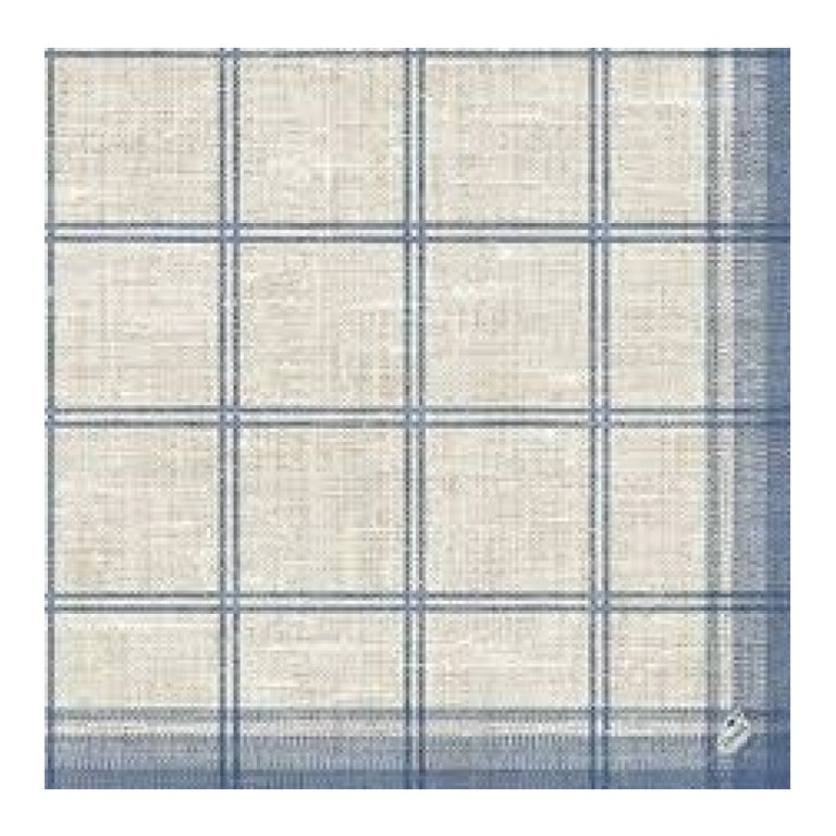 TOVAGLIOLI CELL 250pz 3 VELI LINUS 40x40  COD 178215 DUNI BLU