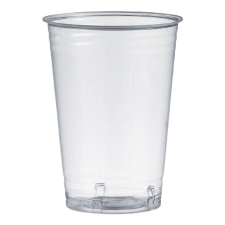 BICCHIERI 390cc PLA TRASP. ISAP 50p  MONOUSO ACQUA