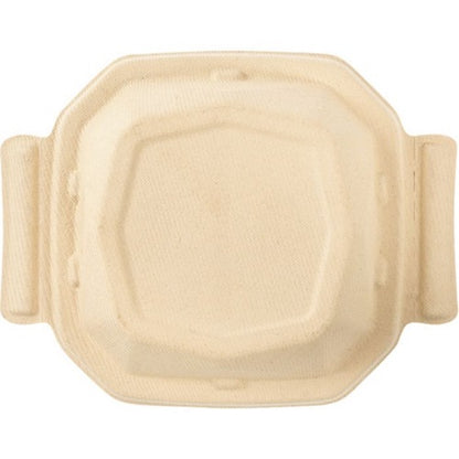 COPERCHIO BAGASSE X (188140) 80pz MS (4 pz) COD 188148 DUNI MARRONE