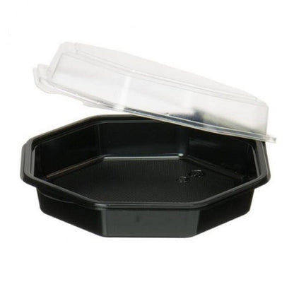 CONTENITORI PIATTIFREDDINERO+COP.TRA MS (1 pz) COD 127800 DUNI 640ml 270pz