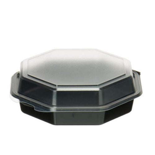 CONTENITORI PIATTIFREDDINERO+COP.TRA MS  COD 127800 DUNI 640ml 270pz