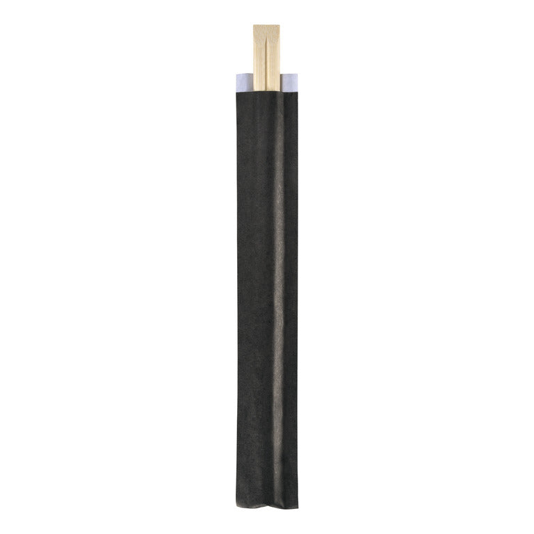 BACCHETTE BAMBOO 21CM NERO MS  COD.191371 DUNI 100pz