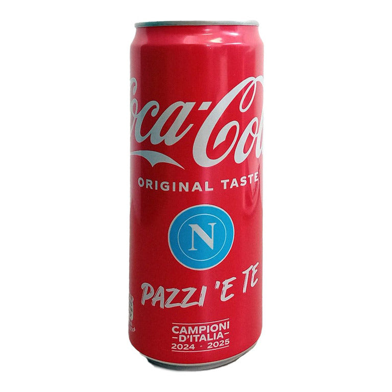 COCA-COLA OIGINAL-33CL LATTINA NAPOLI  CAMPIONE GRATUITO