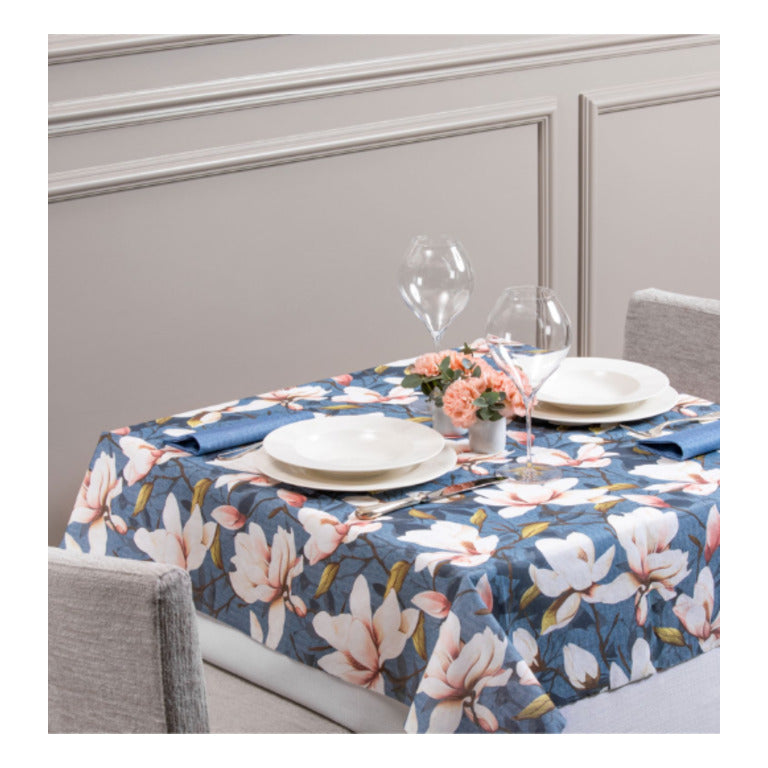 COPRIMACCHIA MANTOVA BLU 100x100 30pz  COTTON LINE 1163608
