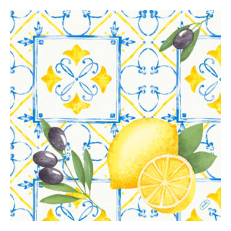 TOVAGLIOLI DUNI SOFT 60pz 40x40 MEDITERA  COD 202474 DUNI DESIGN