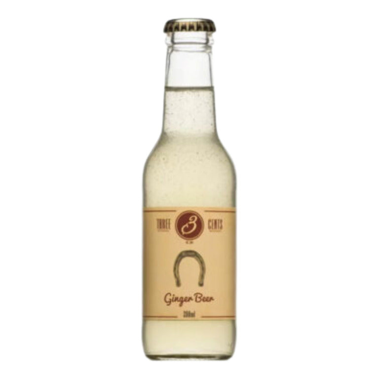 THREE CENTS GINGER BEER 200ML 