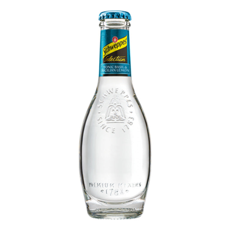 SCHWEPPES SELECTION TONIC BASIL &  SICILIAN LEMON - 20CL