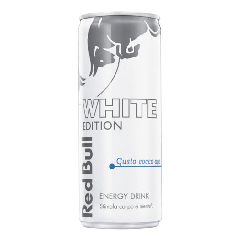 RED BULL WHITE EDITION- 25CL LATTINE  GUSTO COCCO-ACAI