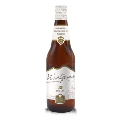 BIRRA N'ARTIGIANA ORO-66CL LAGER 