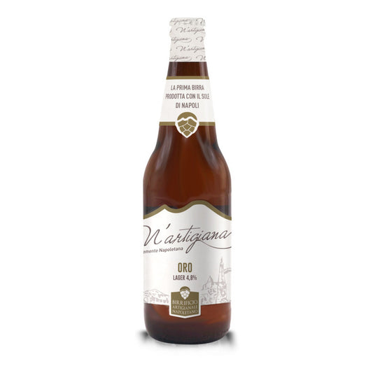 BIRRA N'ARTIGIANA ORO-66CL LAGER