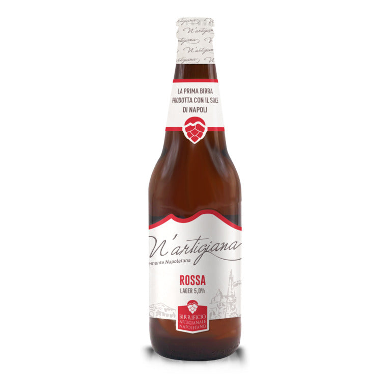 BIRRA N'ARTIGIANA ROSSA -66CL (1 pz) LAGER SCURA