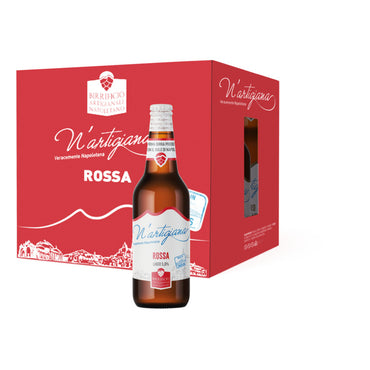 BIRRA N'ARTIGIANA ROSSA -66CL  LAGER SCURA