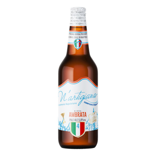 BIRRA N'ARTIGIANA AMBRATA-66CL  PALE ALE