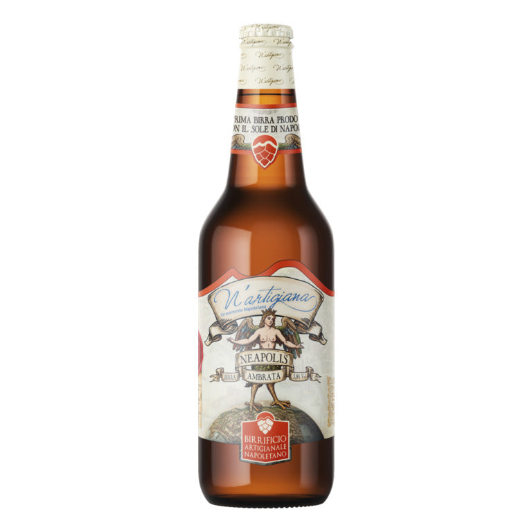 BIRRA N'ARTIGIANA AMBRATA PHARTENOPE 33C  PALE ALE