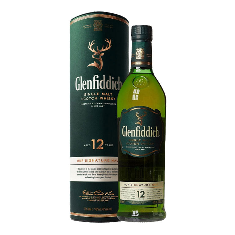 WHISKY GLENFIDDICH-AGED 12 YEARS -70CL  OUR ORIGINAL TWELVE-ASTUCCIATO